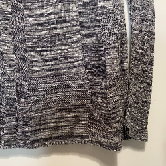 Grey cowl neck knit sweater - Picture 8 of 13